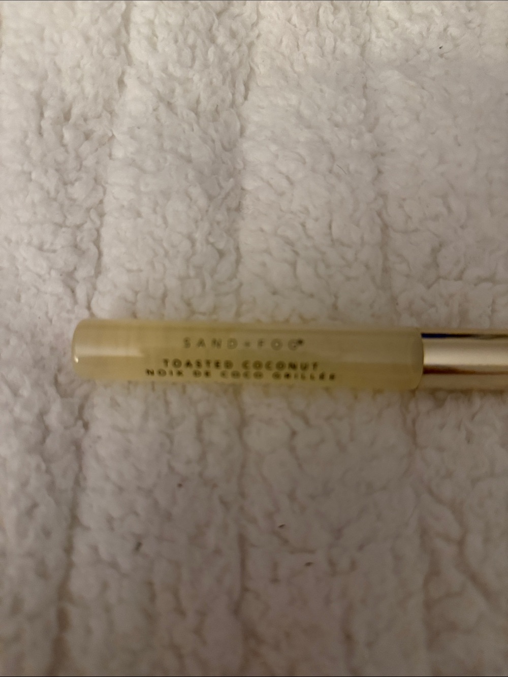 Sand + Fog Toasted Coconut Lip Gloss — Cream Shine